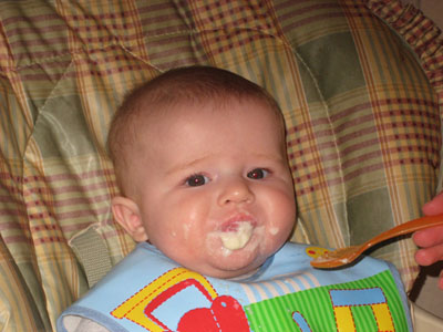 Cooper’s First Cereal