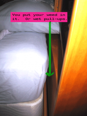 pull-up hidey-hole